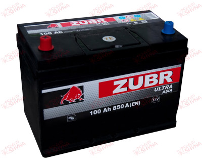 ZUBR ASIA Ultra 100AH 850EN плюс ліворуч, зображення №