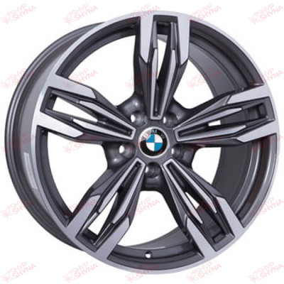 WSP Italy BMW (W683) Ithaca 10 20 5x120 ET34 DIA72,6 Anthracite Polished, зображення №