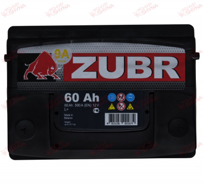 ZUBR Ultra 60AH 600EN плюс ліворуч, зображення № 2