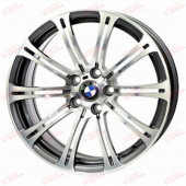 WSP Italy BMW (W670) M3 Luxor 7,0 17 5x120 ET47 DIA72,6 Anthracite Polished, зображення №