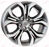 WSP Italy BMW (W674) Aura 10 19 5x120 ET21 DIA74,1 Anthracite Polished, зображення №