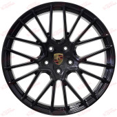 WSP Italy Porsche (W1058) Okinawa 9,5 21 5x130 ET46 DIA71,6 Gloss black, зображення №