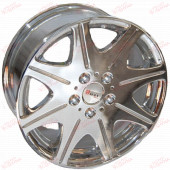 Sportmax Racing SR819 7,5 16 5x114,3 ET37 DIA67,1 Chrome, зображення №