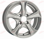 Angel Luxury 706 7,5 17 5x110 ET40 DIA67,1 Silver, зображення №