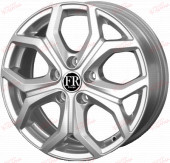 Replica Ford (FD46) 7,0 16 5x108 ET50 DIA63,4 Hyper Silver, зображення №