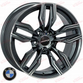 Replica BMW (QC5150) 8,5 18 5x120 ET25 DIA72,6 GMF, зображення №