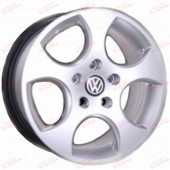 Replica Volkswagen (A-R163) 7,0 17 5x100 ET40 DIA57,1 Silver, зображення №