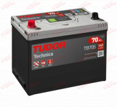 Tudor ASIA TECHNICA 70AH 540EN плюс ліворуч, зображення №