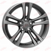 WSP Italy BMW (W680) Zeus 8,5 18 5x120 ET37 DIA72,6 Anthracite Polished, зображення №