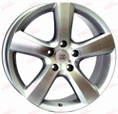 WSP Italy Volkswagen (W451) Dhaka 9,0 20 5x120 ET60 DIA65,1 Silver Polished, зображення №