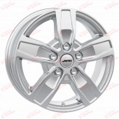Autec Quantro 6,5 16 5x120 ET51 DIA65,1 Brilliant silver, зображення №