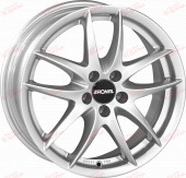 Ronal R46 7,0 17 5x100 ET38 DIA82 Silver, зображення №