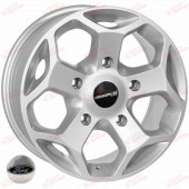 Replica Ford (BK401) 7,0 16 5x160 ET50 DIA65,1 Silver, зображення №