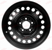 Steel Kapitan 6,5 16 5x110 ET37 DIA65,1 Black, зображення №