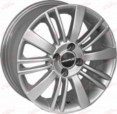 Replica Fiat (FR022) 6,0 15 4x98 ET38 DIA58,1 Silver, зображення №