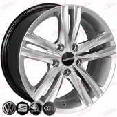 Replica Volkswagen (GT504) 7,0 16 5x100 ET42 DIA57,1 SM, зображення №