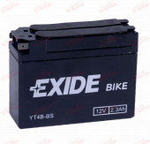 Exide Moto ET4B-BS 2.3AH 35EN плюс праворуч, зображення №
