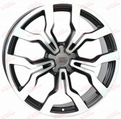 WSP Italy Audi (W565) Medea 9,0 20 5x112 ET38 DIA57,1 Black polished, зображення №