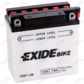 Exide Moto 12N7-3B 7AH 75EN плюс праворуч, зображення №