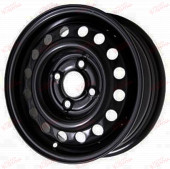 Steel Logan 5,5 14 4x100 ET43 DIA60,1 Black, зображення №