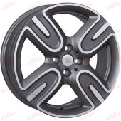 WSP Italy Mini (W1655) Troia 7,0 17 4x100 ET48 DIA56,1 Matt Gun Metal, зображення №