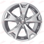 WSP Italy Subaru (W2705) Atena 7,0 17 5x100 ET55 DIA56,1 Silver, зображення №