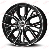 Momo Massimo 7,5 17 5x112 ET40 DIA79,6 Matt black polished, зображення №