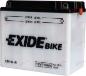 Exide Moto EB16L-B 19AH 190EN плюс праворуч, зображення №