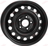 KFZ 9247 6,5 16 5x105 ET39 DIA56,6 Black, зображення №