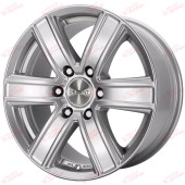 Dezent TJ 8,0 16 6x139,7 ET20 DIA106,1 Silver, зображення №