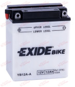 Exide Moto EB12A-A/YB12A-A 12AH 165EN плюс ліворуч, зображення №
