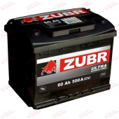 ZUBR Ultra 60AH 500EN плюс ліворуч, зображення №