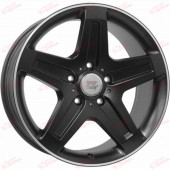 WSP Italy Mercedes (W779) Nagano 9,5 19 5x130 ET50 DIA84,1 Dull Black R Polished, зображення №
