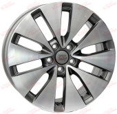 WSP Italy Volkswagen (W461) Ermes 7,0 17 5x112 ET42 DIA57,1 Anthracite Polished, зображення №