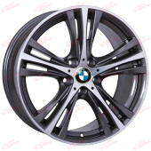 WSP Italy BMW (W682) Ilio 9,0 19 5x120 ET39 DIA72,6 Anthracite Polished, зображення №