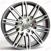 WSP Italy Audi (W555) Q7 Alabama 10 21 5x130 ET44 DIA71,6 Anthracite Polished, зображення №
