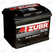 ZUBR Ultra 60AH 500EN плюс ліворуч, зображення №