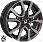 Replica Volkswagen (7365) 5,0 14 5x100 ET35 DIA57,1 EP, зображення №