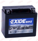Exide Moto AGM12-10 10AH 150EN плюс ліворуч, зображення №