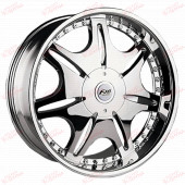 FJB F-318 9,5 22 6x139,7 ET20 DIA108,1 Chrome, зображення №