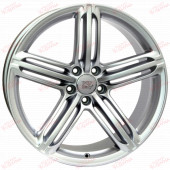 WSP Italy Audi (W560) Pompei 9,0 20 5x112 ET30 DIA66,6 Silver, зображення №
