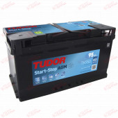 Tudor Start-and-Stop AGM 95AH 850EN плюс праворуч, зображення №