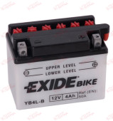Exide Moto EB4L-B/YB4L-B 4AH 50EN плюс праворуч, зображення №