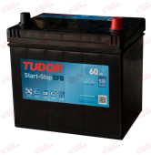 Tudor ASIA Start-and-Stop EFB 60AH 520EN плюс праворуч, зображення №