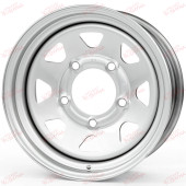 Dotz Dakar 7,0 15 5x139,7 ET-12 DIA110,1 Silver, зображення №