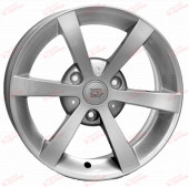 WSP Italy Smart (W1507) Etna 5,0 15 3x112 ET25 DIA57,1 Hyper Silver, зображення №