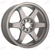 Angel JDM 719 7,5 17 4x108 ET35 DIA72,6 Silver, зображення №