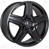 JH 5515 10 21 5x112 ET46 DIA66,6 Matt black, зображення №