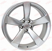WSP Italy Audi (W567) Giasone 8,5 18 5x112 ET29 DIA66,6 Hyper Silver, зображення №