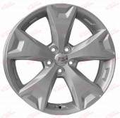 WSP Italy Subaru (W2705) Atena 7,0 17 5x100 ET48 DIA56,1 Silver, зображення №